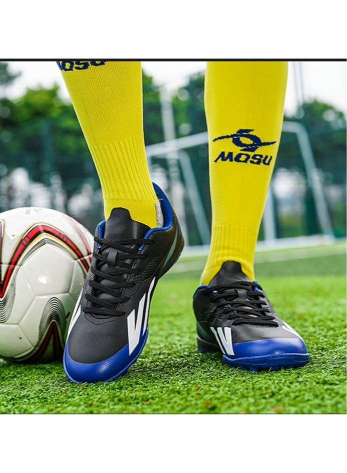 SKT Shiketro Four-Season Sports Shoes TF Spikes, Professional Training And Wear-Resistant Football Shoes, Men's And Women's Long Broken Spikes Non-Slip Shoes  - Image 3