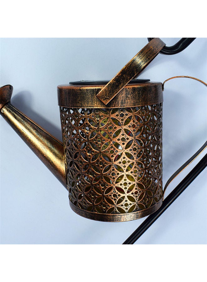 NIBEMINENT Solar Watering Hollow Can String Light Warm White - Image 3