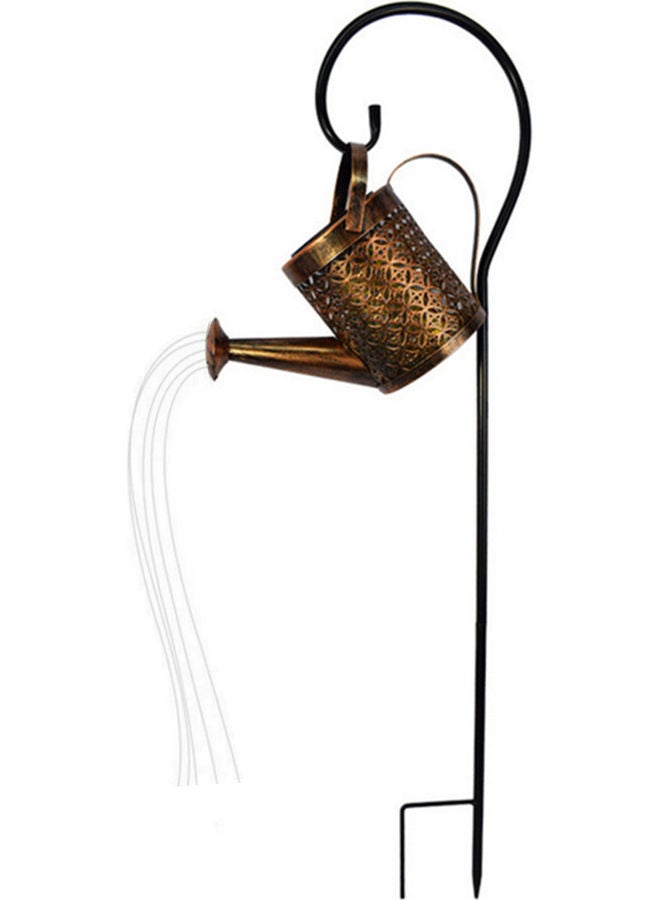 NIBEMINENT Solar Watering Hollow Can String Light Warm White - Image 2