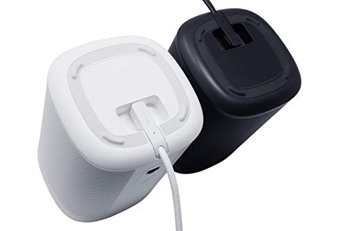 Vebner 19.5in Power Cord Compatible with Sonos One, Sonos One SL, Sonos Play-1 Speakers - Power Plug Cable (Short, White) - Image 2