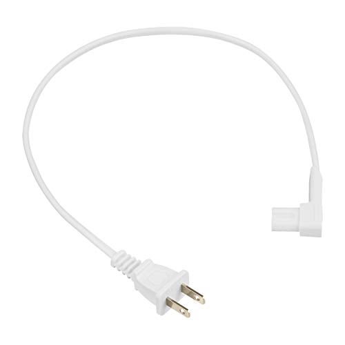 Vebner 19.5in Power Cord Compatible with Sonos One, Sonos One SL, Sonos Play-1 Speakers - Power Plug Cable (Short, White) - Image 5
