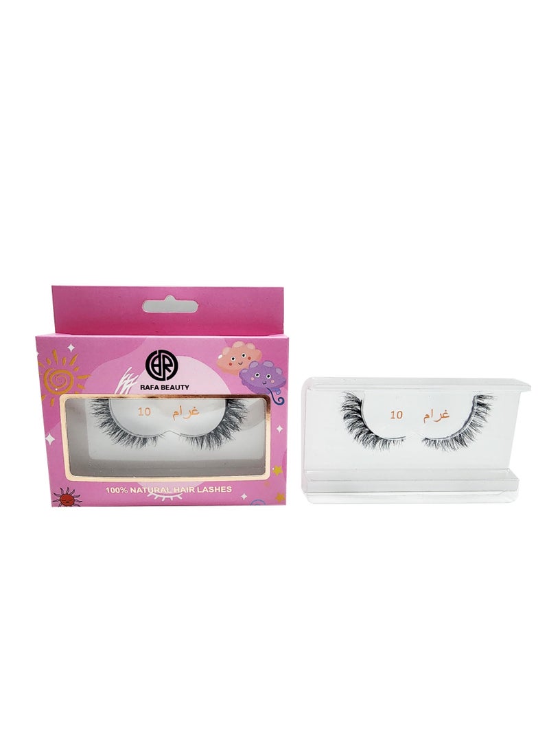 Rafa Beauty - Grafting Eyelashes Mink hair Black 10 - Image 1