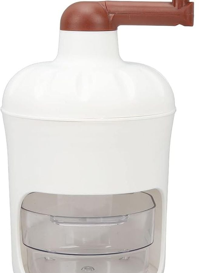 آلة تقطيع الثلج اليدوية، كسارة يدوية، صانع مخروط الثلج المحمول للمطبخ، النزهات الخارجية - Image 2