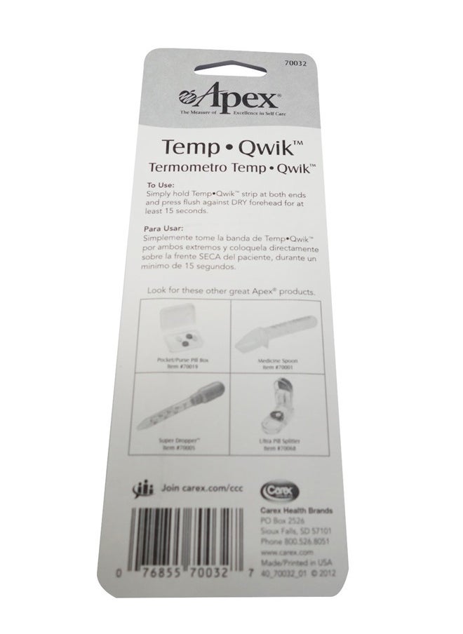APEX Temp-Quik Forehead Strip Thermometer  - Image 3
