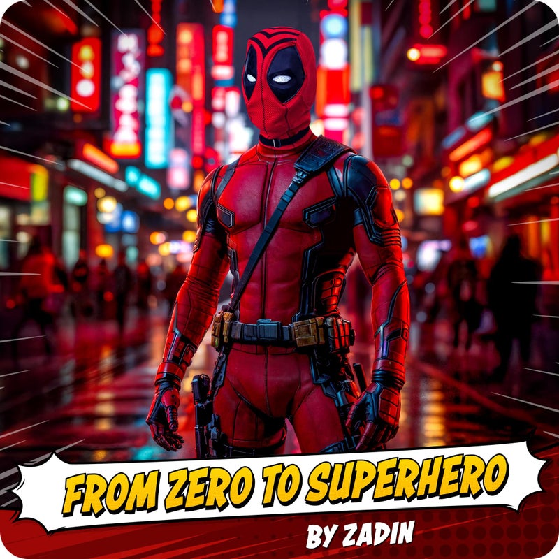 Zadin Red Superhero Cosplay Mask â€“ Realistic Full Face Costume Mask for Halloween, Dress-Up, Disfraz and Cosplay, 14+ - Image 5