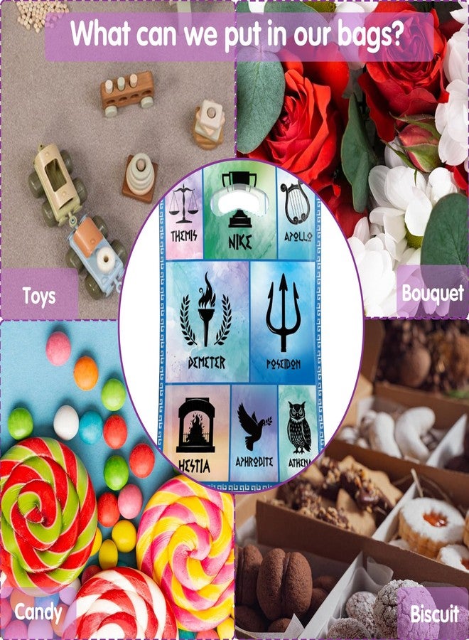 TAKEALOOKO Greek Mythology Party Favor Bag - 50Pcs Olympian Greek Gods Plastic Gift Bags, Mythology Themed Supplies for Mythical Birthday Parties & God Celebrations - Image 5