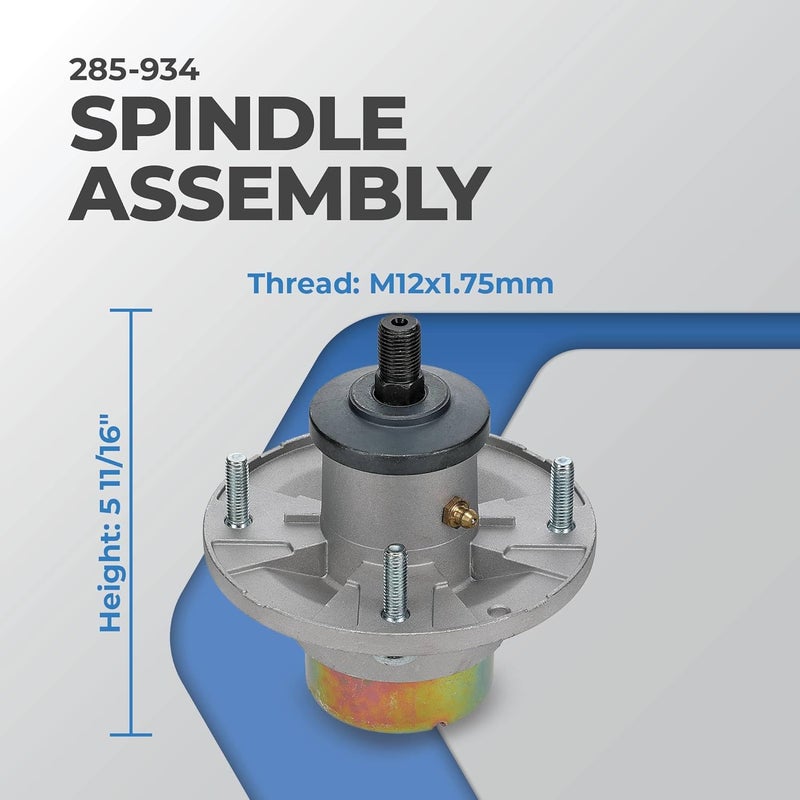 Stens Spindle Assembly 285-934 Compatible with/Replacement For John Deere Z335E, Z335M, Z345M, Z345R, Z355E and Z355R ZTrak mowers AM144608 - Image 3