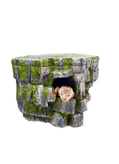 Zilla Zilla Vertical Décor Rock Cave 8.75 x 5.875 x 7.25",Grey  - Image 2