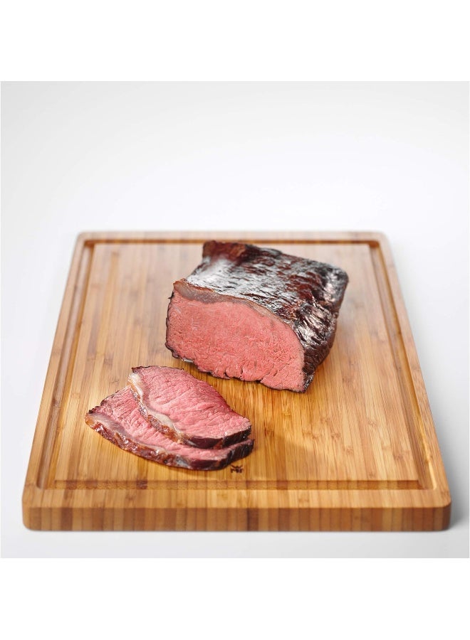 WMF Bamboo Cutting Board 45X30 cm, Kitchen Cutting Board. Brown - Image 4