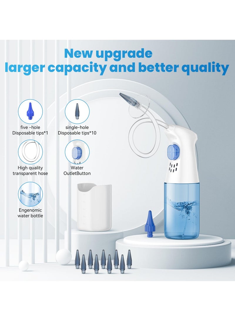 مجموعة إزالة شمع الأذن وتنظيفه: نظام ري يدوي للأذن لإزالة شمع الأذن بشكل آمن وفعال - تصميم مناسب للعائلة ومعتمد من هيئة معايير الأغذية (FSA) - Image 4