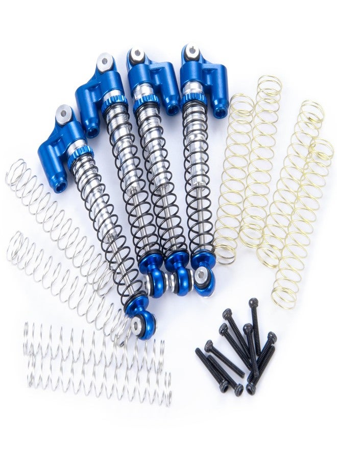 JGGZONE RC 48mm Shocks Aluminum Threaded Tele Absorber Damper Long Travel Shocks with Springs for All 1/24th Axial SCX24 AXI90081 Deadbolt AXI00005 AXI00006 RC Crawler Car Upgrades - Image 3