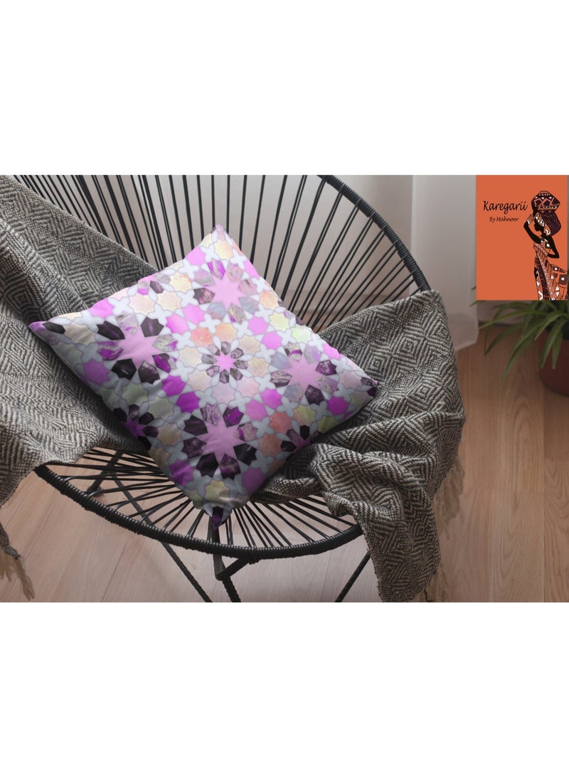 Decorative Cushion for Sofa | Soft Throw Pillow for Living Room & Bedroom | Square Accent Cushion | Home Decor | 45 x 45 cm - Image 2
