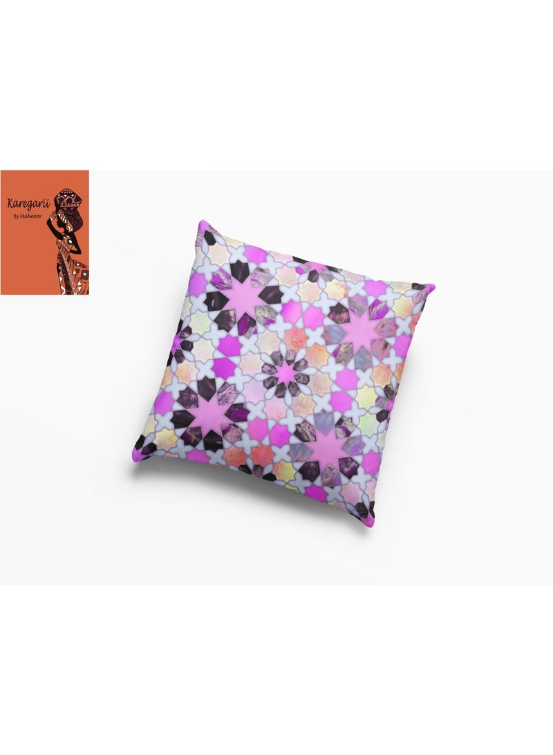 Decorative Cushion for Sofa | Soft Throw Pillow for Living Room & Bedroom | Square Accent Cushion | Home Decor | 45 x 45 cm - Image 1