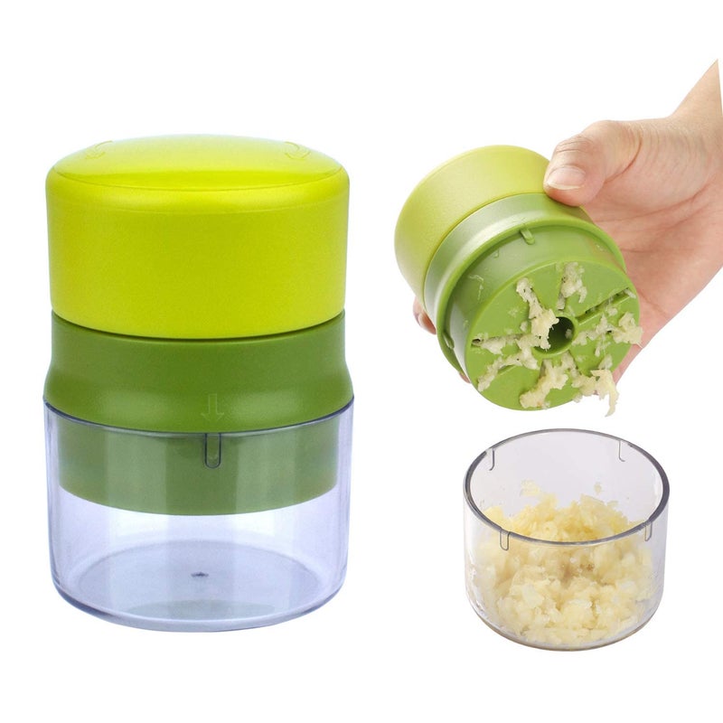 vintak Garlic Press Garlic Chopper Mincer Nut Mincer Walnut Mincer Suitable for Garlic Walnuts Nuts Peanut Storage Crusher - Image 1