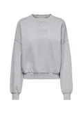 Jacqueline de Yong Text Knitted Sweatshirt
