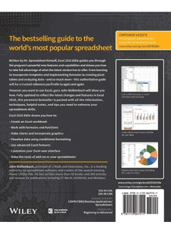 Excel 2016 Bible  - Image 5