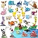 HIGH GODO 24 Pack Party Favors Building Set 72 Kinds of Animals Building Blocks Toys Goodie Bag Stuffers Party Gift Christmas Valentines Easter Birthday Gift for Teens Adults Ages 14 - Image 2
