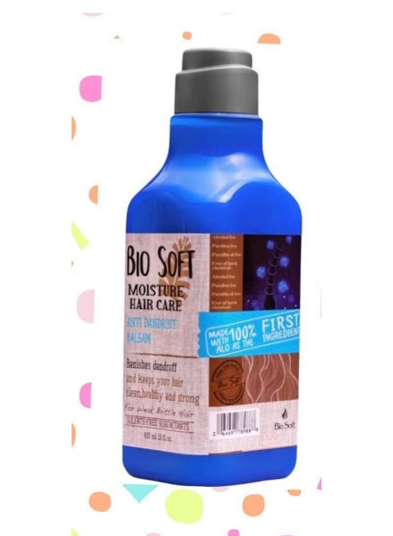 Bio Soft Moisture Hair Care Anti Dandruff Balsam -490 ML - Image 3