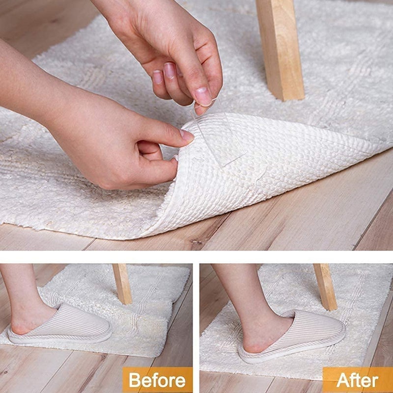 MSA MSA Double Sided Nano Adhesive Tape Washable Traceless Nano Gel Tape Stick to Glass Metal Kitchen Cellphone Pads or Tile Nano Tape  - Image 2