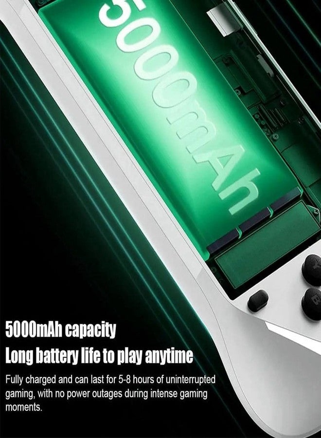 GSH E6 Handheld Game Console Portable Video Game 5-Inch IPS Screen with 10+ Emulators and 10000+Retro Games (128Gb), Assorted Colours - Image 2