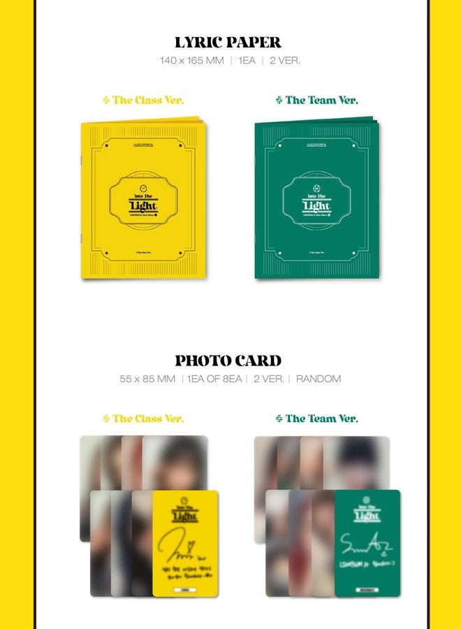 Dreamus LIGHTSUM - Into The Light 1st Mini Album+Folded Poster (The Class ver.), (L200002387), 150x175x32 mm - Image 4