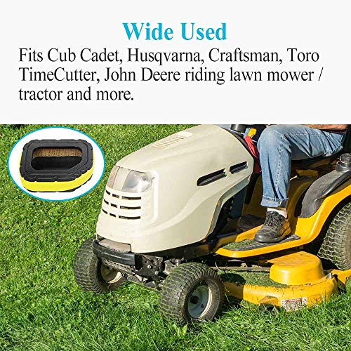 HOODELL 32 083 03-S Air Filter for Kohler Courage Engine SV710 SV715 SV720 SV730 SV735 SV740 Cub Cadet Lawn Mower, Replace 32 083 03 KH-32-883-03-S1 Air Filter - Image 3
