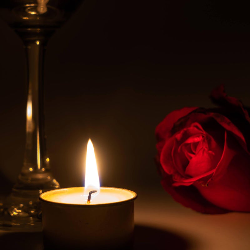 Aroma Naturals 30 Tea-Lights Pack Scented, Strawberry & RasberryScented | Burn Time - 4hrs each | Great for any occasion- Home, Spa, Celebrations or Romantic ambience - Image 2