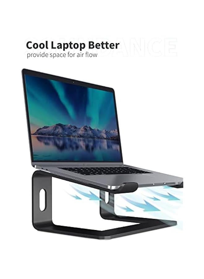 Laptop Stand,   Laptop Holder, Ergonomic Foldable Computer Stand for MacBook & Laptops Up to 17 inch - Image 4