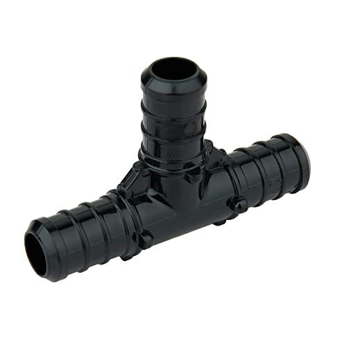 EFIELD 10-Pack EFIELD Poly PPSU Barb Crimp Pex Fitting 3/4" X 3/4" X 3/4" Tee For Pex Tubing Connection, ASTM 2159,(PPSU1807008) - Image 3