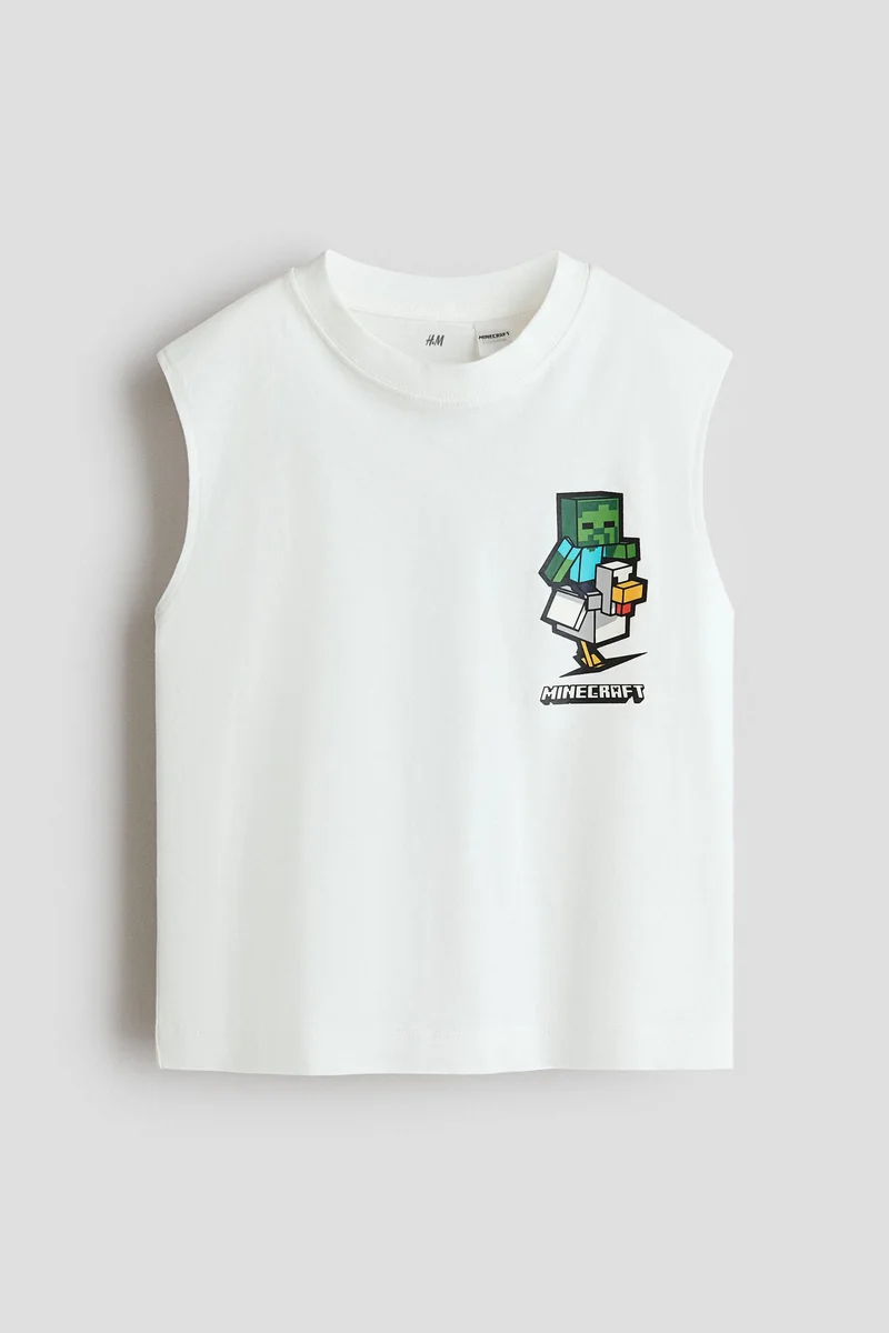 H&M Printed vest top