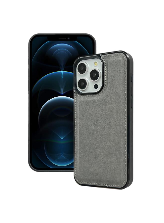 زبون جراب لهاتف iPhone 12 Pro Max مصنوع من جلد البقر وغطاء خلفي للهاتف - Image 1