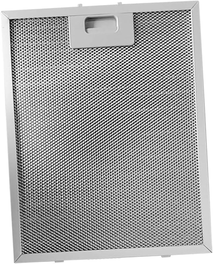 مرشح شحم الألومنيوم 22.2 سم × 19 سم × 0.9 سم بديل شفاط المطبخ صيانة سهلة - Image 1