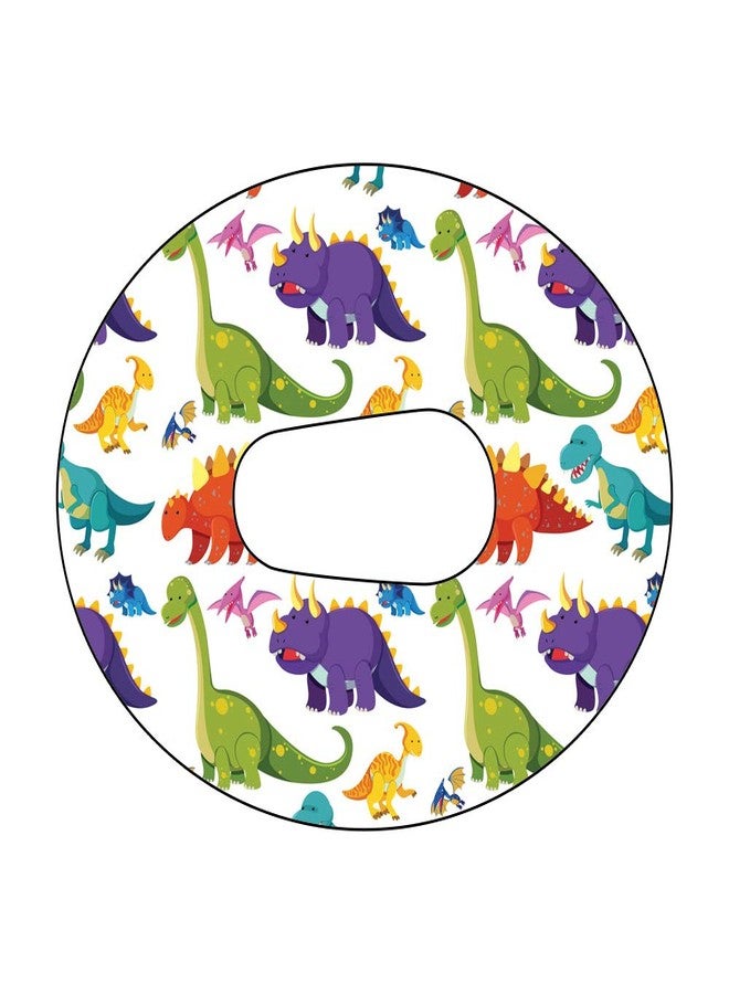 RockaDex Dexcom G6 Precut Dinosaur Design Adhesive Patches - 10 Pack - Image 3