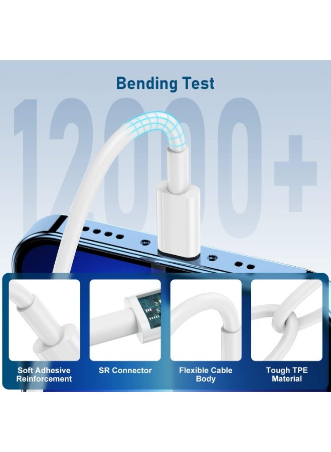 general 2Pack for Apple Watch Charger Cable, 3FT USB C to Magnetic Wireless Fast i-Watch Charging Cord Portable, Compatible with Watch Series Ultra/9/8/7/6/SE/SE2/5/4/3/2 - White  - Image 4