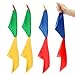 SLZBCY 4 PCS Magic Scarves Change Color Silk Scarf for Magic Trick Silk Magic Props Magician Accessories Birthday Party Gift - Image 2