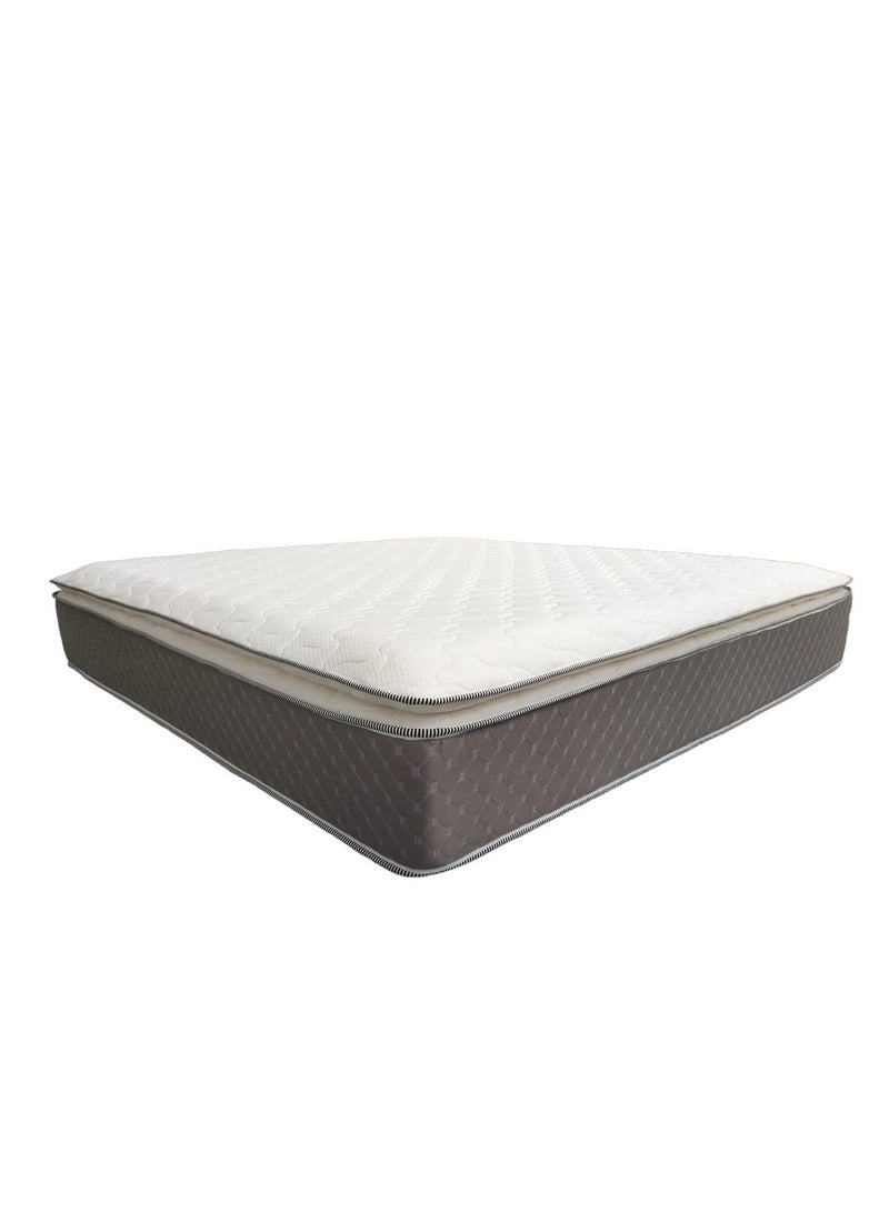 Generic Homegenie Superb Mattress - Pillow Top Pocket Spring (With Memory Foam) Queen Size (160Cm X 200Cm)  - Image 1