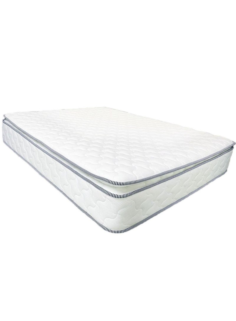 Generic Homegenie Superb Mattress - Pillow Top Pocket Spring (With Memory Foam) Queen Size (160Cm X 200Cm)  - Image 2