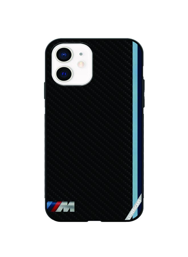 COVERSCART Protective Case Cover For Apple iPhone 12 Mini Bmw Logo Design Black