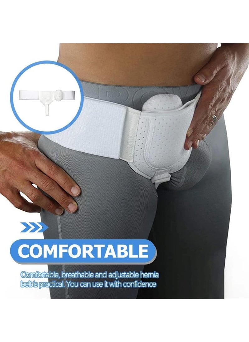 SYOSI - Everyday Inguinal Hernia Support Belt for Men, One Side Adjustable Inguinal Hernia Belt for Men, Adjustable & Removable, Hernia Truss - Image 1