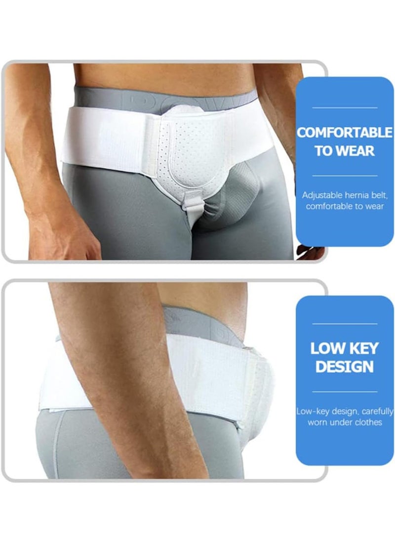 SYOSI - Everyday Inguinal Hernia Support Belt for Men, One Side Adjustable Inguinal Hernia Belt for Men, Adjustable & Removable, Hernia Truss - Image 1