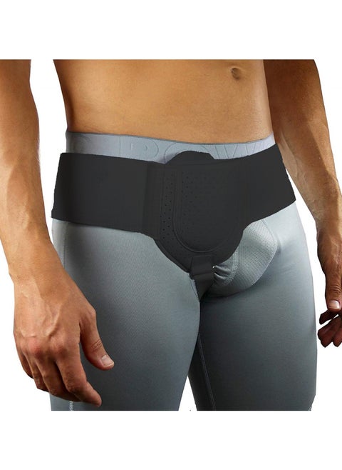 Everyday Inguinal Hernia Support Belt for Men, One Side Adjustable Inguinal Hernia Belt for Men, Adjustable & Removable, Hernia Truss