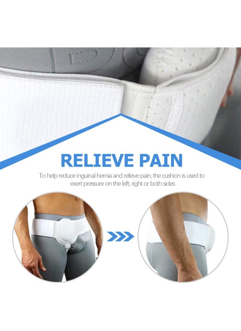SYOSI - Everyday Inguinal Hernia Support Belt for Men, One Side Adjustable Inguinal Hernia Belt for Men, Adjustable & Removable, Hernia Truss - Image 1