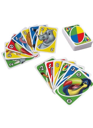 لعبة بطاقات UNO Junior للأطفال مع قواعد بسيطة ومستويات لعب ومطابقة الحيوانات لعدد 2-4 لاعبين - pzsku/ZC6ABA34C6757452A0C8CZ/45/_/1710090408/896907ec-4d9c-4828-a79b-01695645fe5a