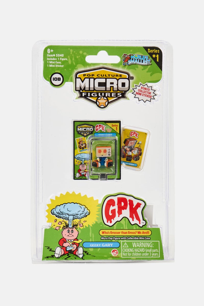 Worlds Smallest Garbage Pail Kids Pop Culture Micro Figures, Green
