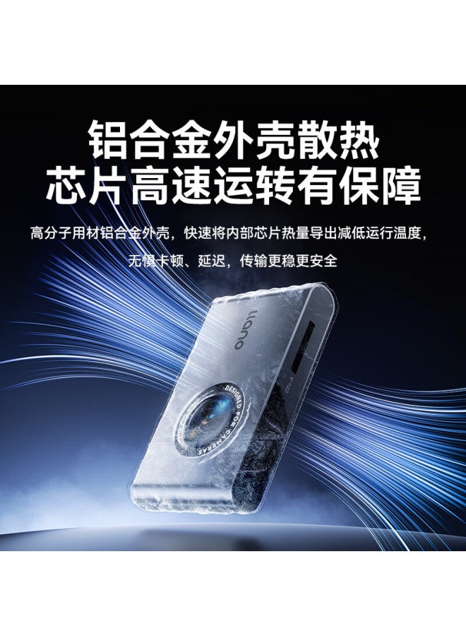 llano Usb/type-c Card Reader 3.2 High Speed 4.0, Compatible With Cfexpressa/sd Memory Cards, Supports Sony Alpha/fx Series Cameras, Mobile Phones, And Tablets - Image 3