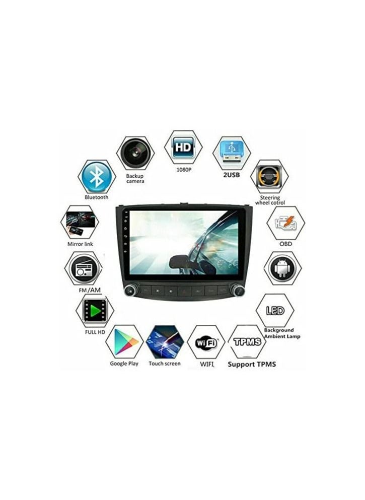 SHEZA STAR - Android Screen For Lexus IS250 IS300 IS200 IS220 IS350 2005 2006 2007 2008 2009 Car Radio 4GB RAM 64GB ROM Bluetooth carplay BT WIFI Touchscreen multimedia Support Apple Carplay Backup camera Included - Image 1