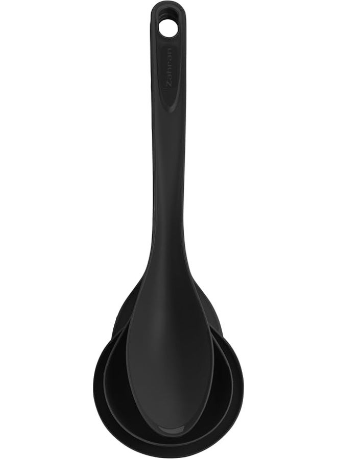 Tefal Zahran Utensils kitchen Tool Set, 4 Pisces, Black - 6001101 - Image 2