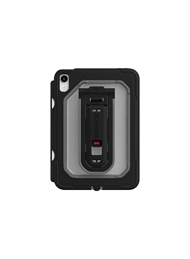 Griffin حافظة Survivor Endurance اللوحية لجهاز iPad Mini 6 باللون الأسود - Image 4
