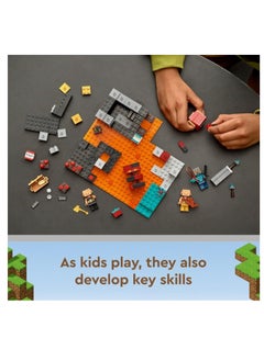 Y&D Minecraft The Nether Bastion Building Toy Set for Kids Boys and Girls  Includes 2 Zombies and a Zombie Hunter  Fun Gaming Gift  - Image 4