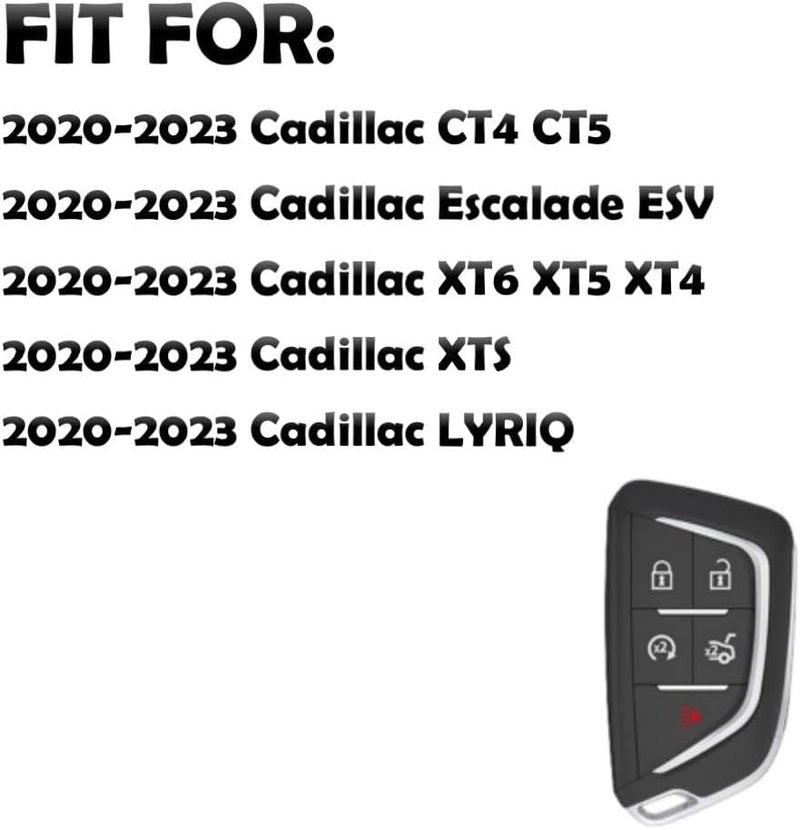 KarLingjun Silicone Key Fob Cover for Cadillac - Image 5